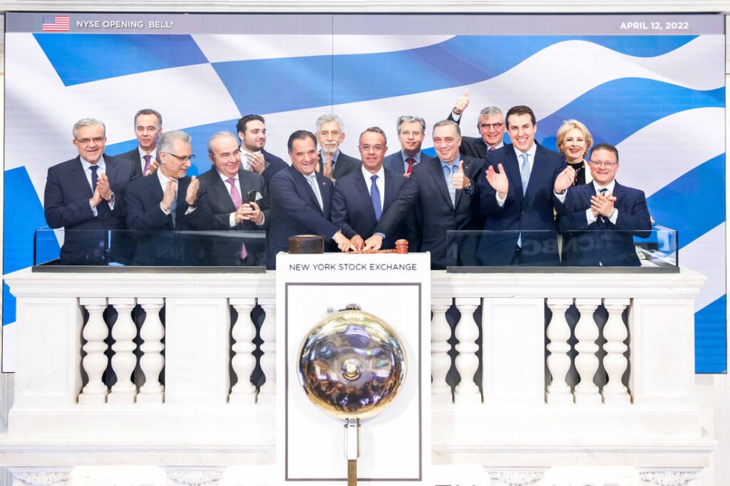 nyse bell podium greek ob photo 20220412 press 2 orig