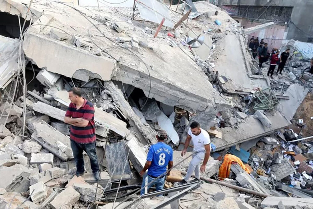 The Archons of the Ecumenical Patriarchate Condemn the Bombing of Gaza’s St. Porphyrius Church 1 gaza eklisia 1