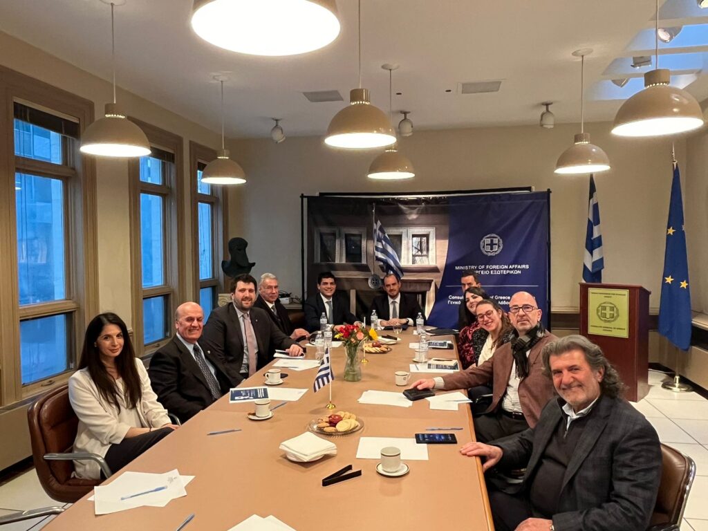 Σικάγο. Επαφές με ομογενείς είχε ο Υφυπουργός Εξωτερικών, Γιώργος Κώτσηρας 1 κοτσιρασ