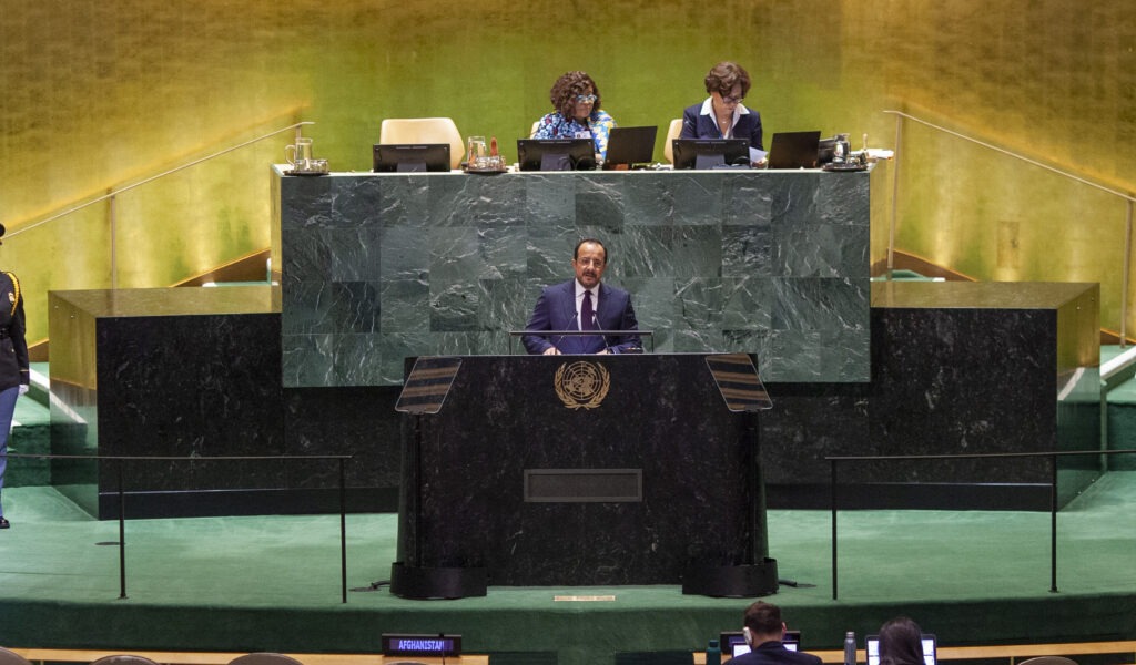 Νέα Υόρκη. Ηχηρό μήνυμα του Πρόεδρου της Κυπριακής Δημοκρατίας, κ. Ν. Χριστοδουλίδη στον Erdogan από ΟΗΕ 3 IMG 3040crop