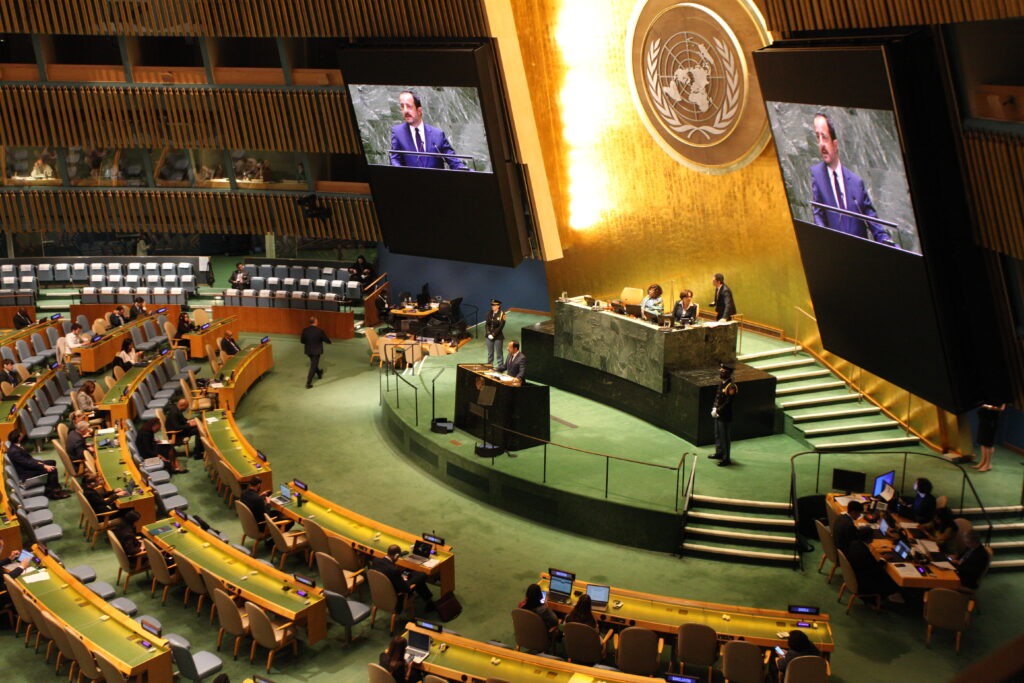 Νέα Υόρκη. Ηχηρό μήνυμα του Πρόεδρου της Κυπριακής Δημοκρατίας, κ. Ν. Χριστοδουλίδη στον Erdogan από ΟΗΕ 4 IMG 3187
