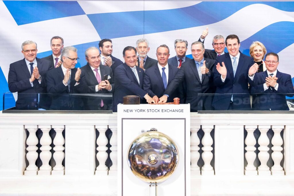 NYSE Bell Podium Greek OB Photo 20220412 Press 2 edited
