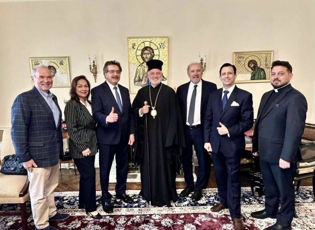 Archbishop Elpidophoros Blesses Leadership of the 2026 Greek Independence Day Parade in New York 1 IMG 2694 1